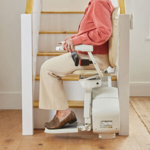 Platinum horizon plus outdoor straight stair lift