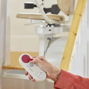 Platinum horizon plus outdoor straight stair lift