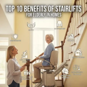 Top 10 Benefits of Stairlifts for Elderly in Homes