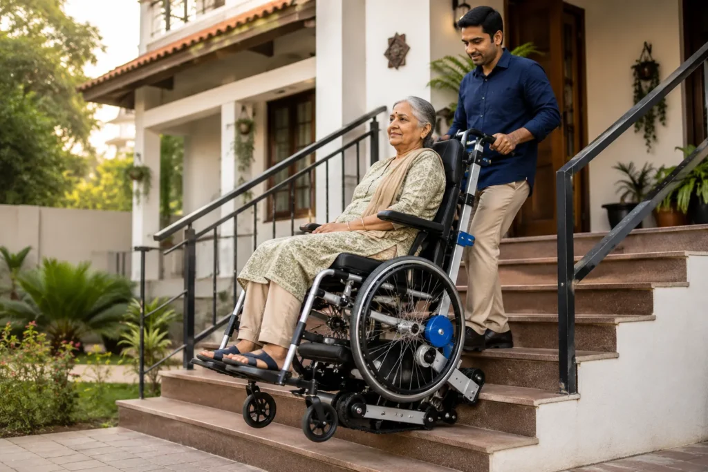Best Stair Climbing Wheelchair in India