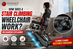 How Does a Stair Climbing Wheelchair Work, Explained