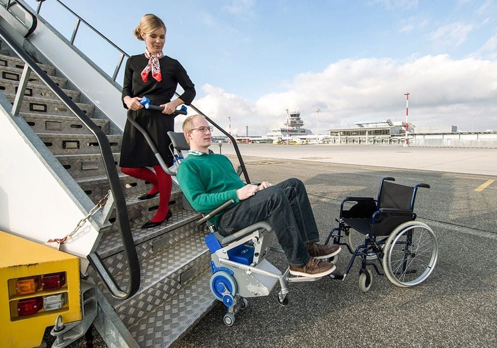 Liftkar sano PT S stair climbing wheelchair